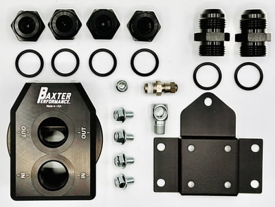 REMOTE OIL FILTER MOUNT 6-PORT UNIVERSAL