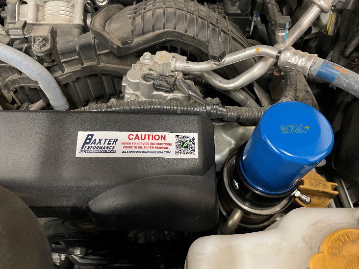 Subaru Oil Filter Anti-Drain Adapter SS-102-BK Installation Instructions Step 8